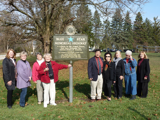 BlueStarMemorialMarker